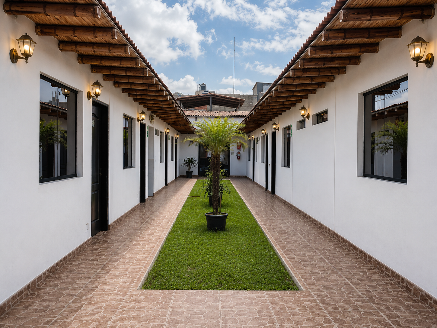 Hotel COSTA DE ASIA - Pasadizo principal